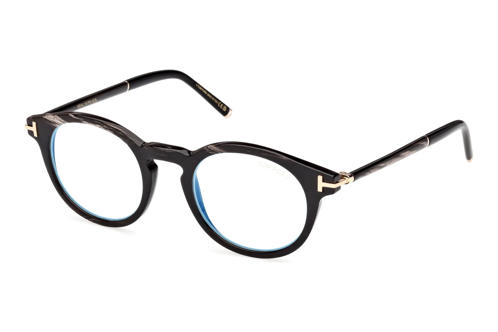 Tom Ford   FT6110-P-B 063 Schwarz Horn