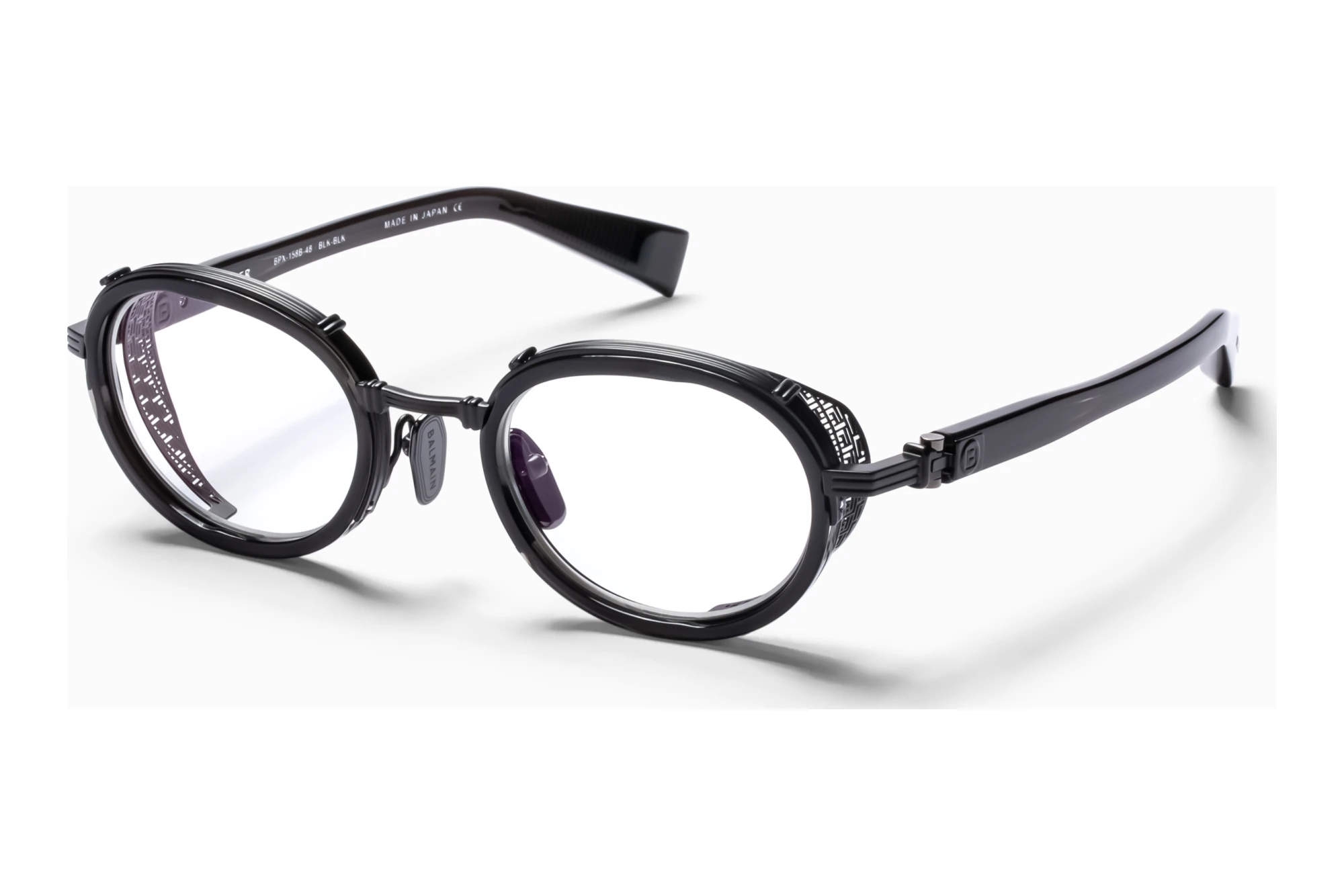 Balmain Paris   BPX-158 B Black Crystal - Matte Black