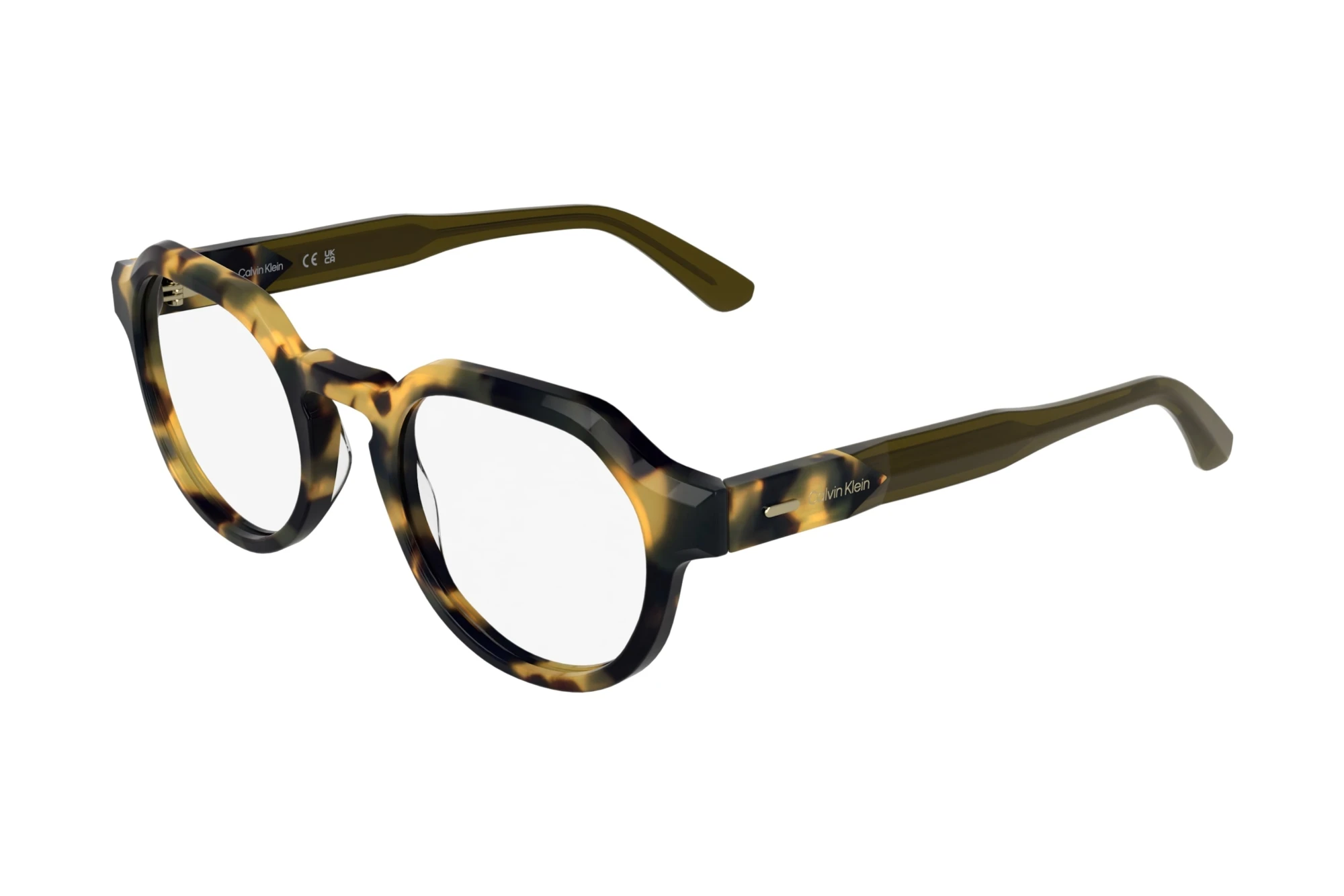 Calvin Klein   CK25545 242 BROWN YELLOW HAVANA