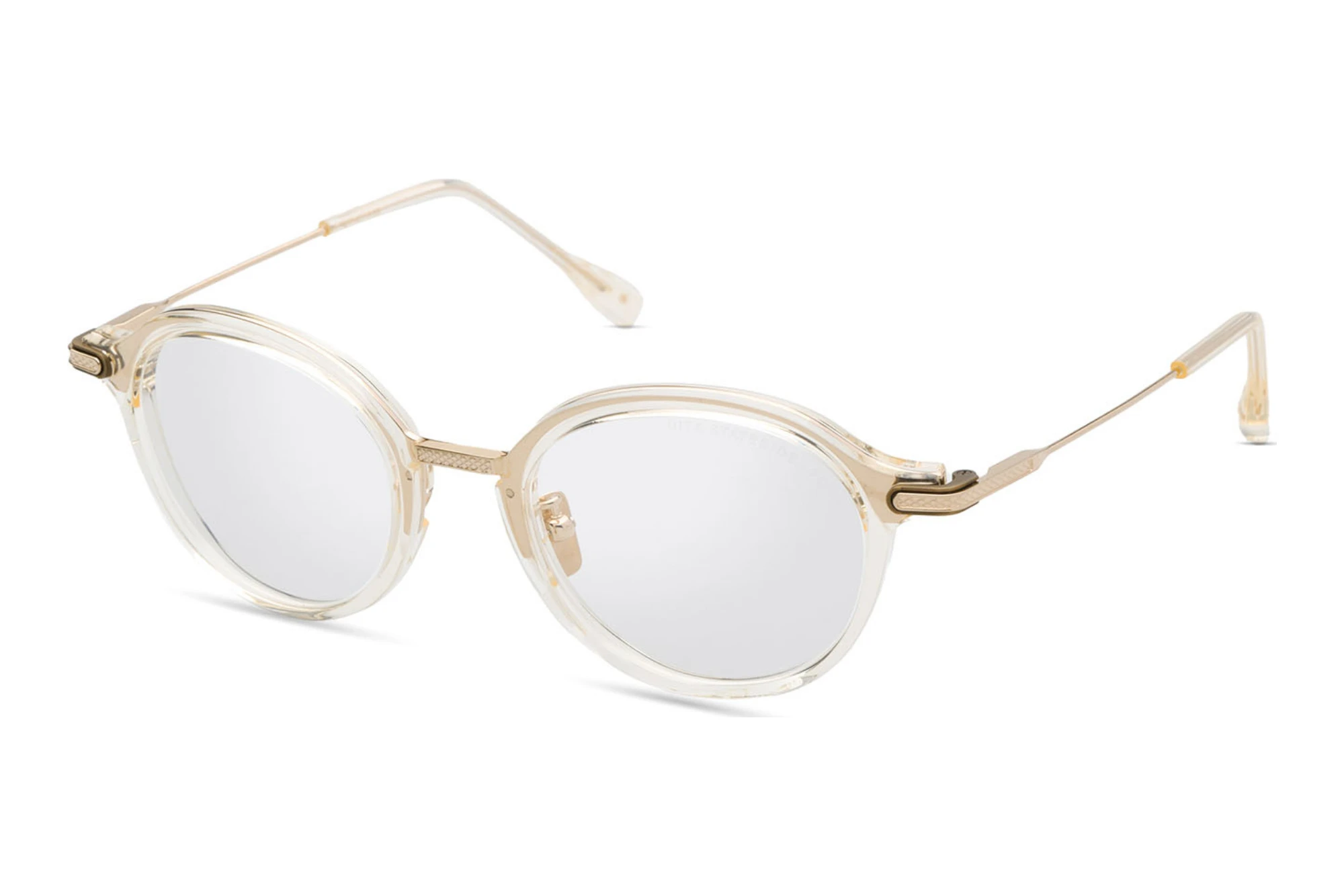 DITA   DTX-451 03A VINTAGE CLEAR - WHITE GOLD - ANTIQUE BROWN