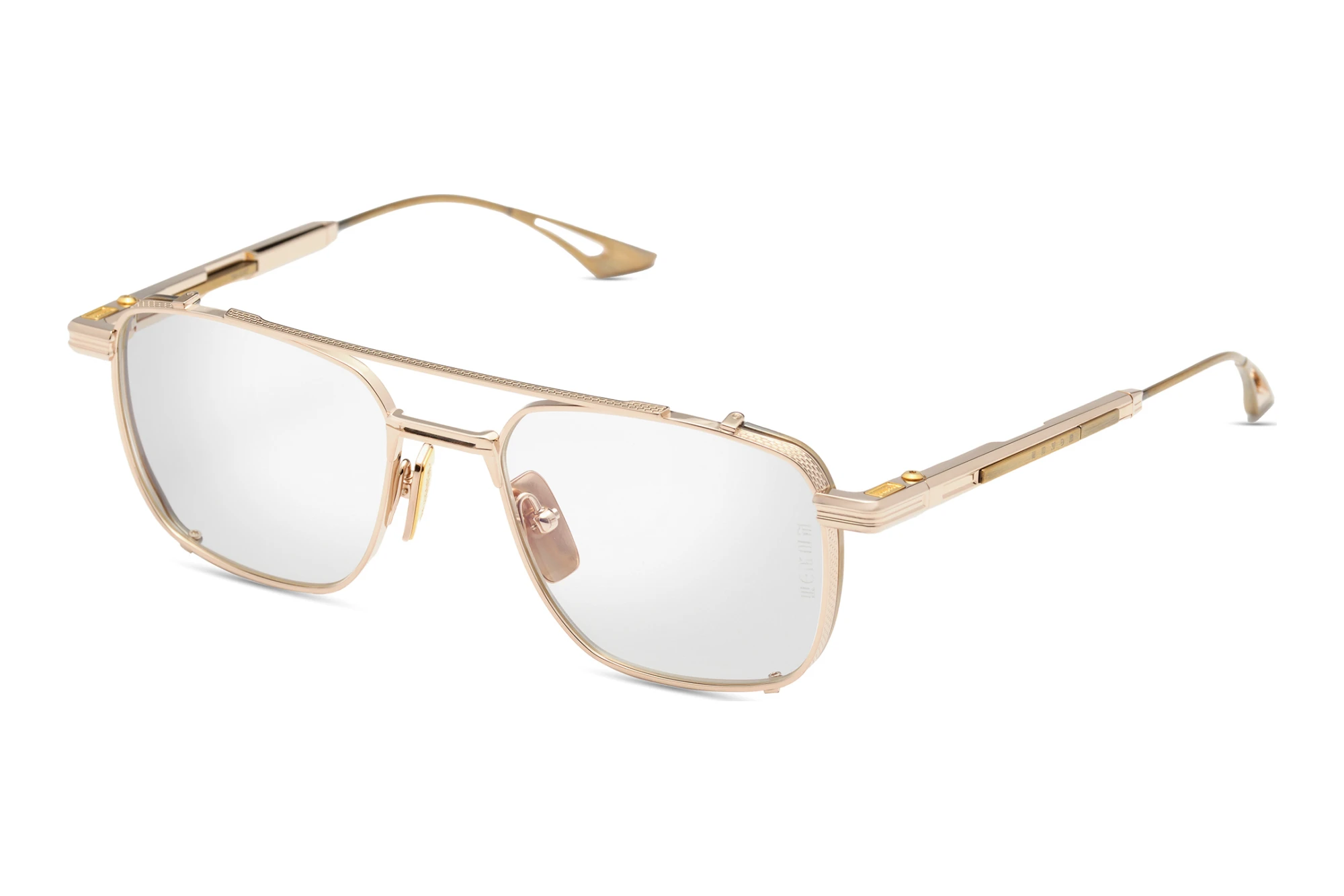 DITA-EPILUXURY   DEX-019 03A WHITE GOLD - ANTIQUE YELLOW GOLD