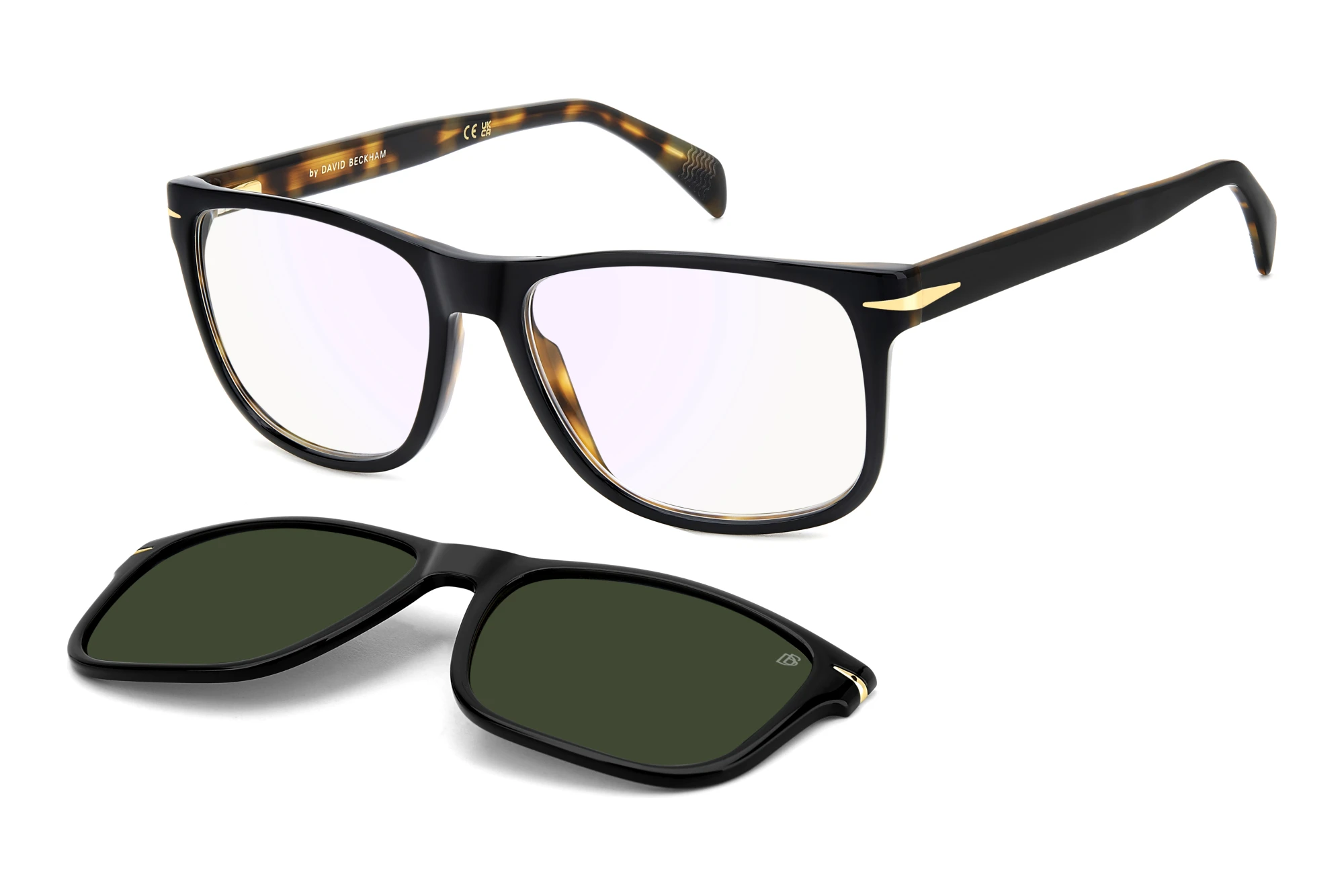 David Beckham   DB 1188/C WR7 BLACK HAVANA