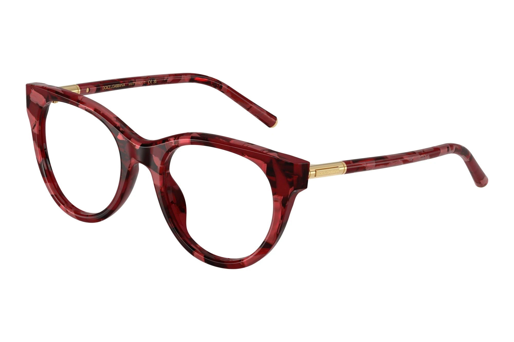 Dolce & Gabbana   DG3433 3463 Pearl Havana Red