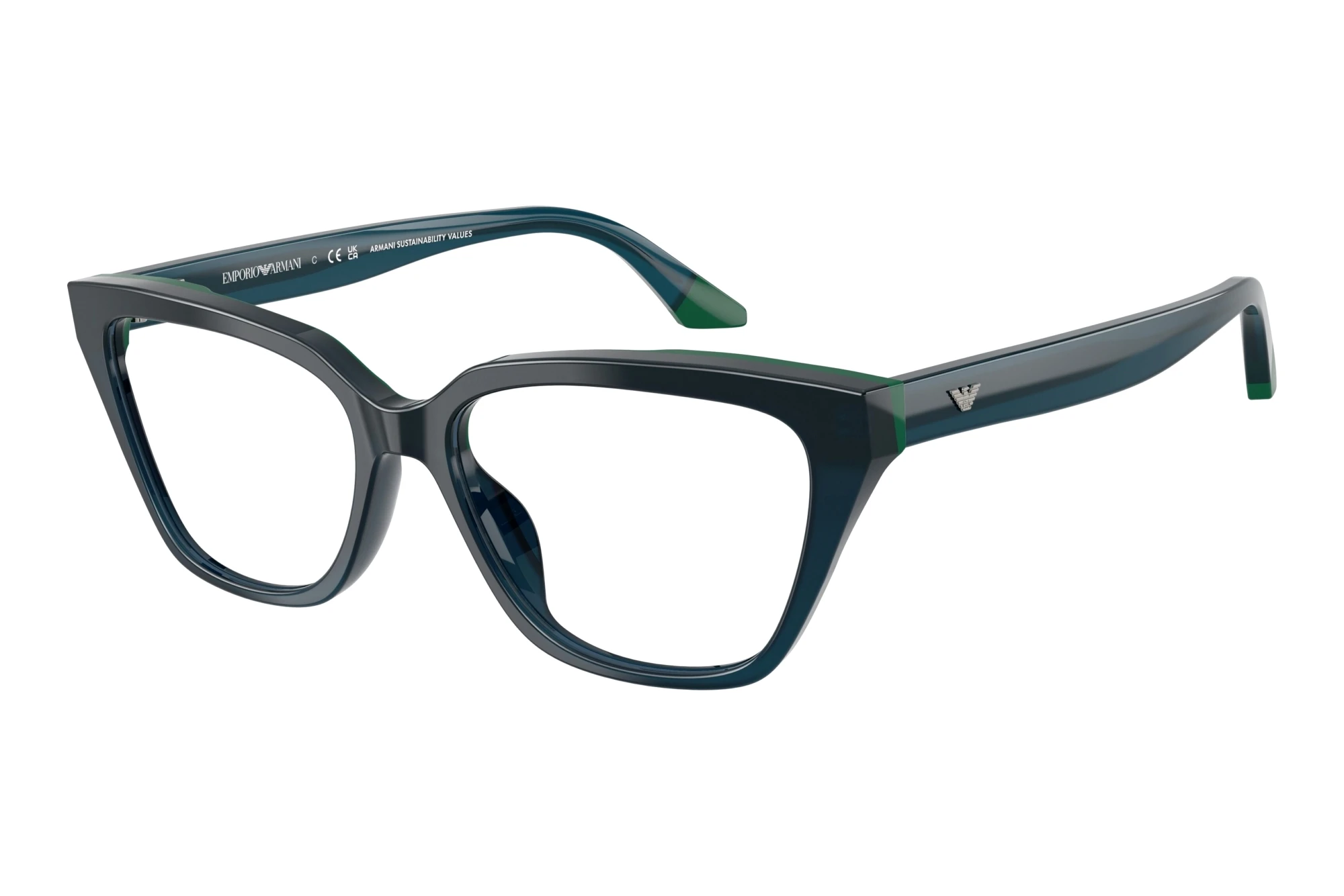 Emporio Armani   EA3270U 6319 Opaline Blue/Green