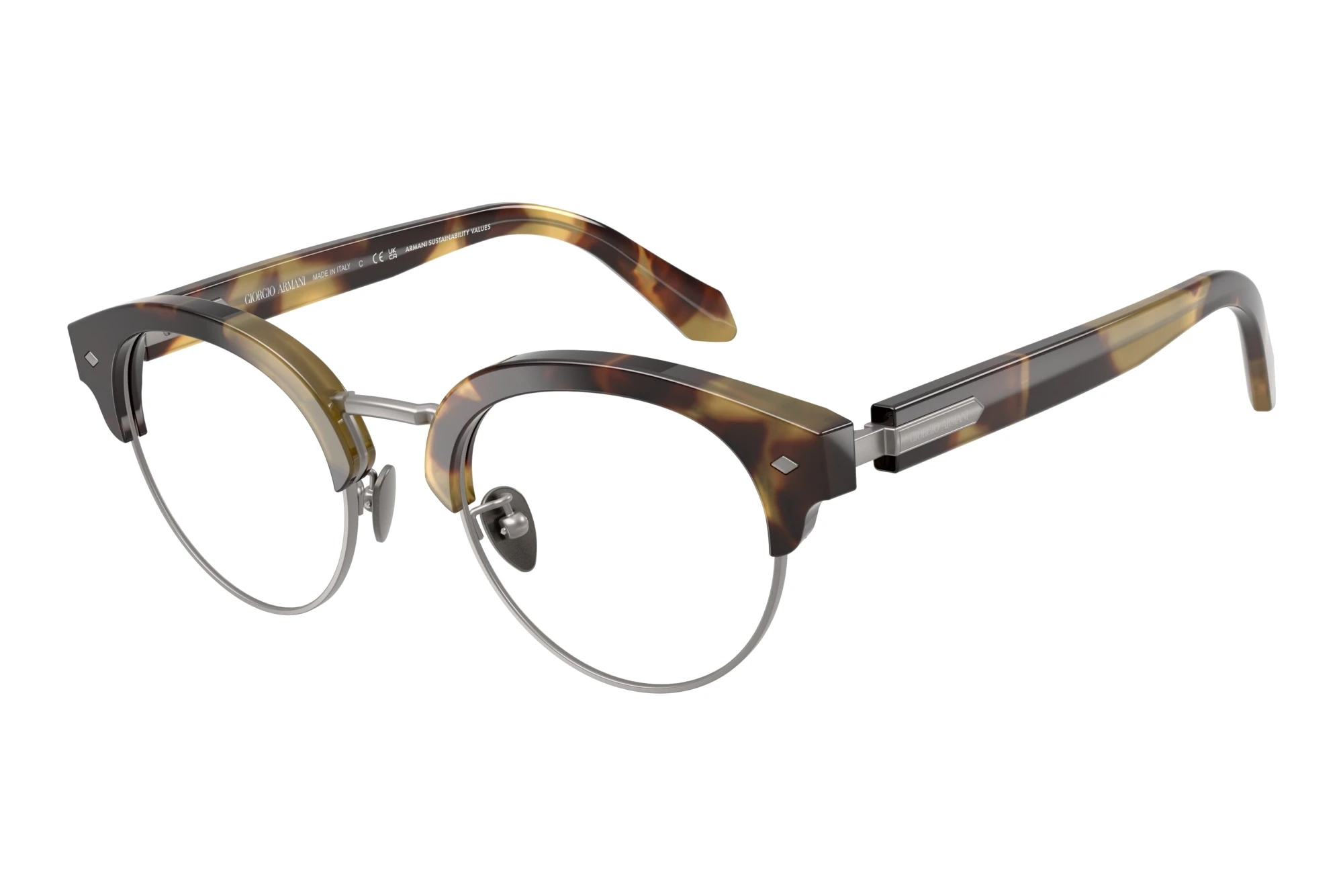 Giorgio Armani   AR7283 6301 Brown Yellow Havana