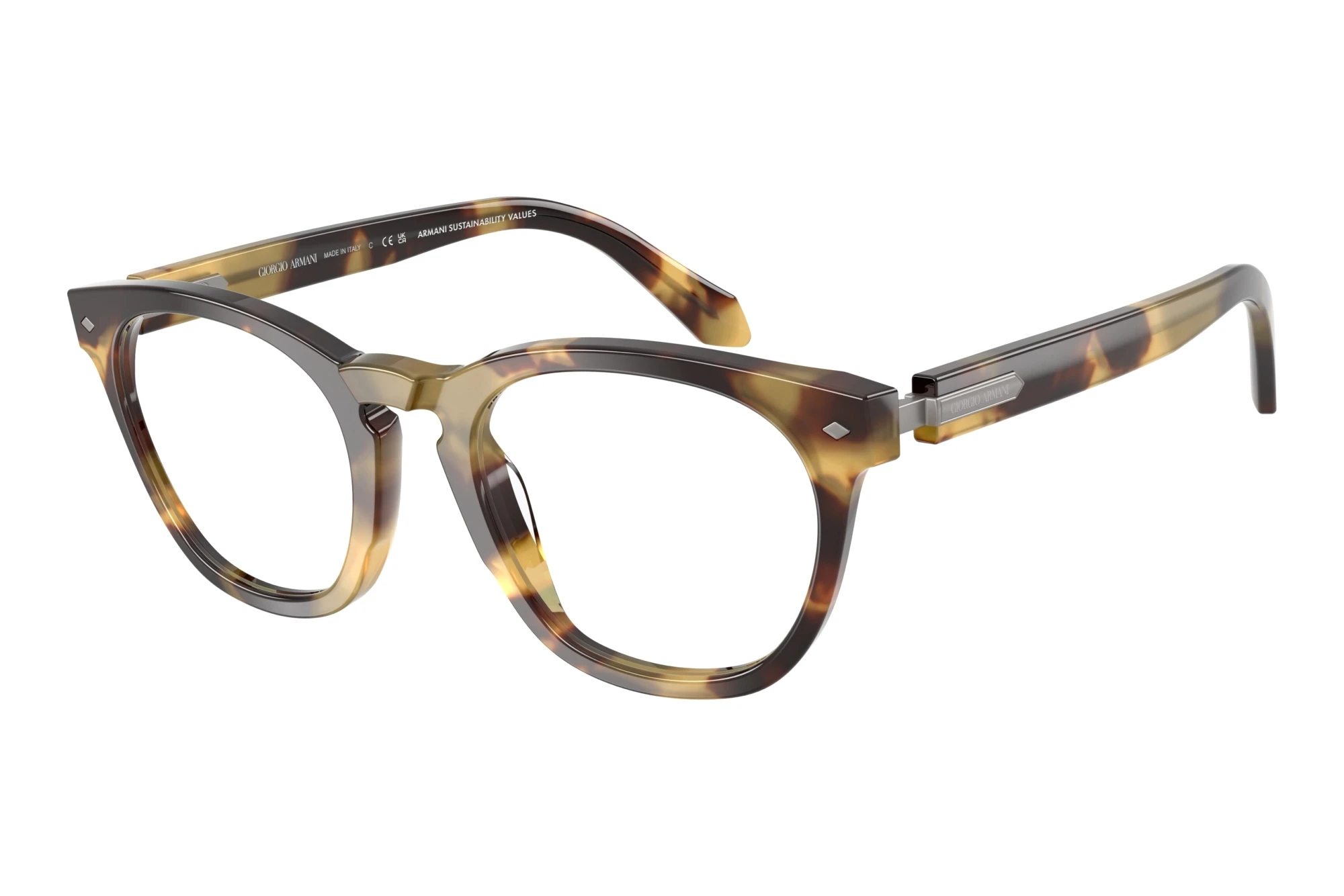Giorgio Armani   AR7284 6301 Brown/Yellow Havana