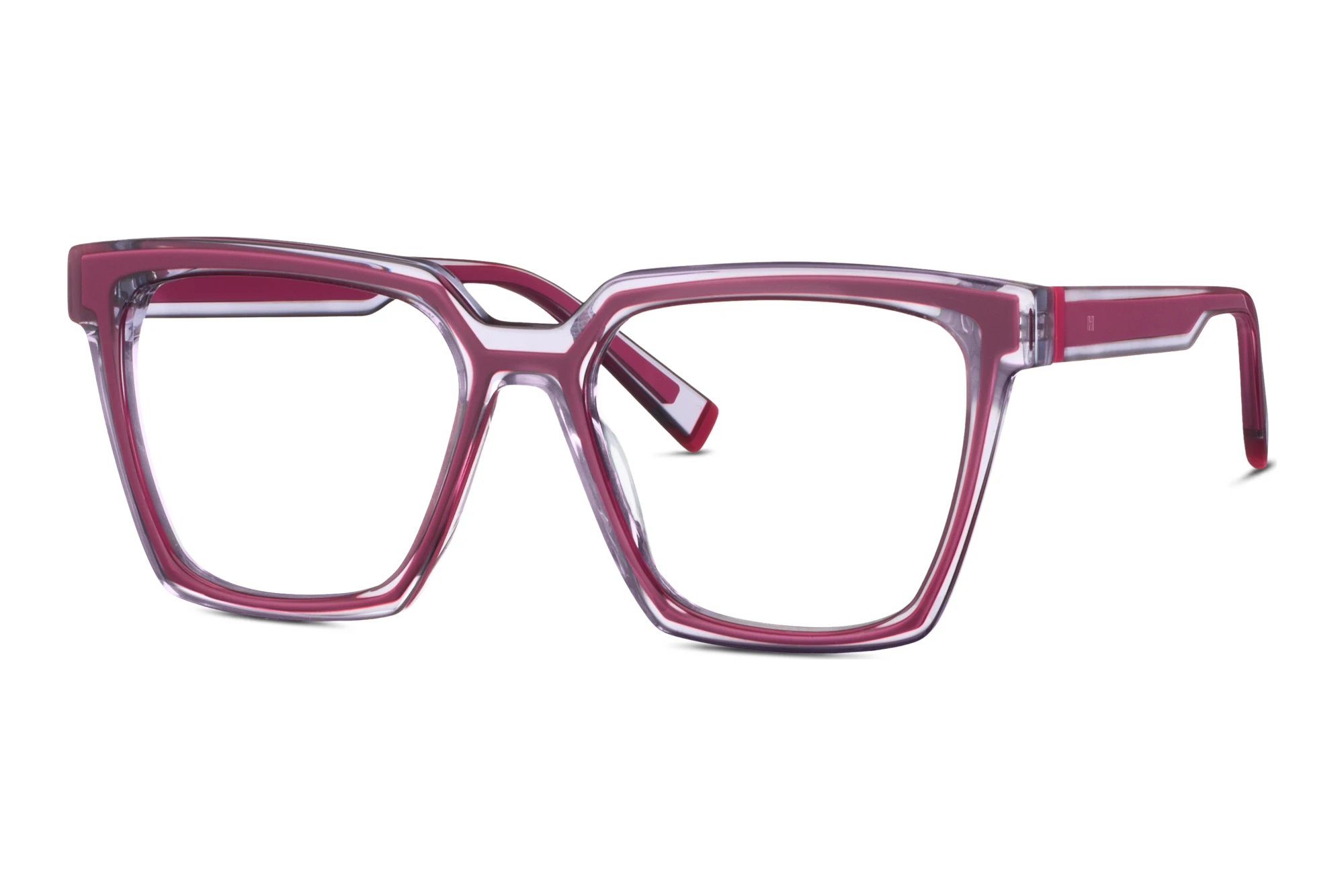 Humphreys   HU 583195 53 pink / grau transparent