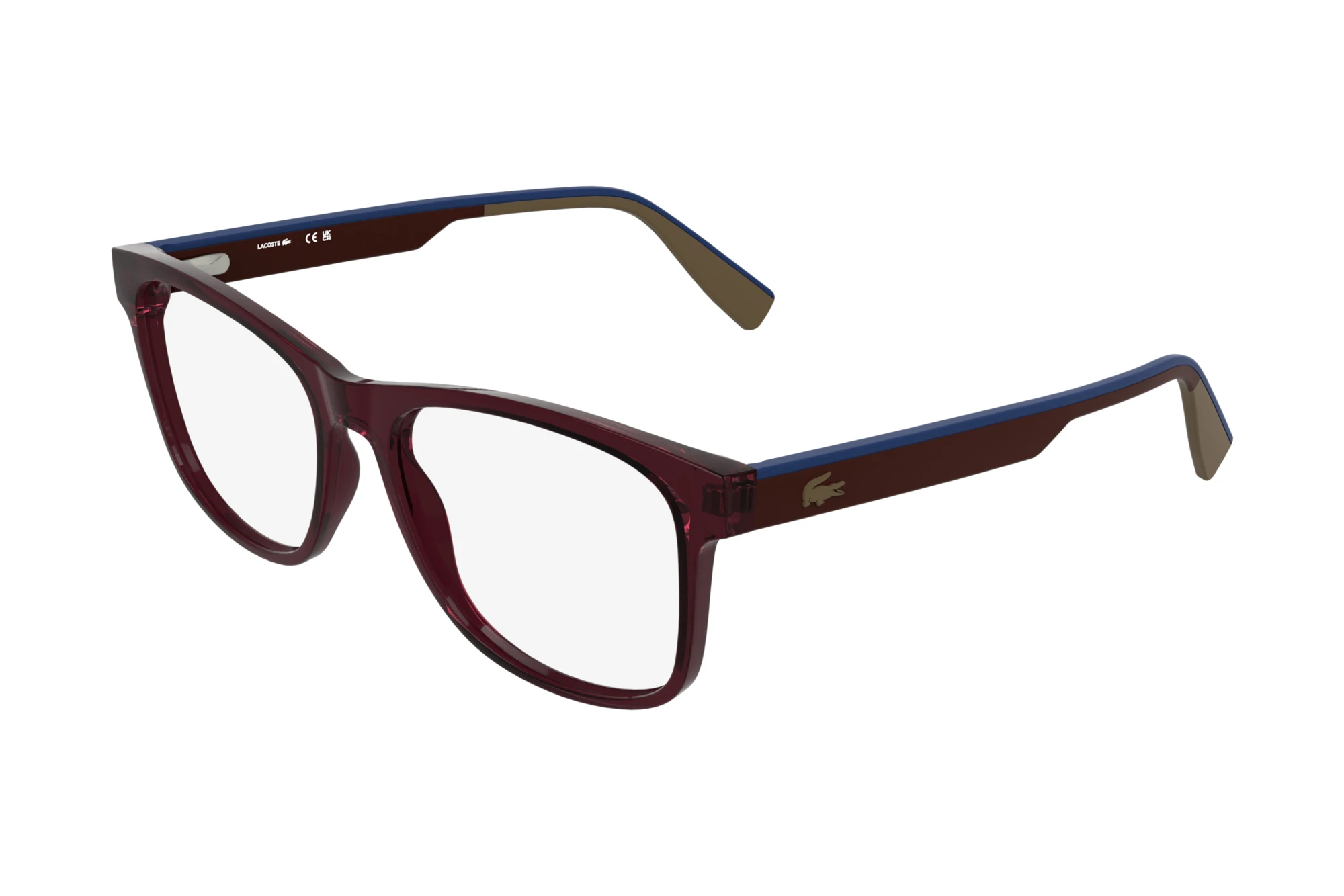 Lacoste   L4004 601 TRANSPARENT BURGUNDY