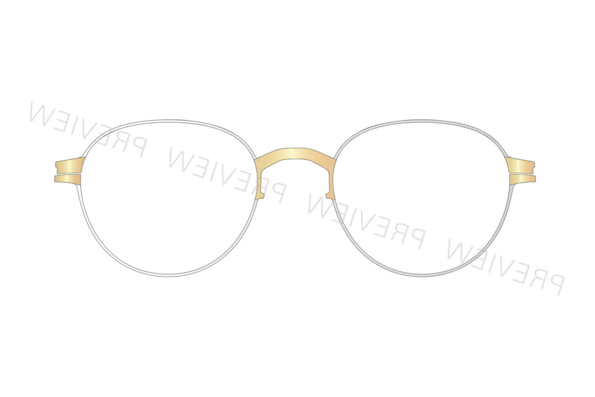 MYKITA   SELBY RX 303 Silver/Champagne Gold