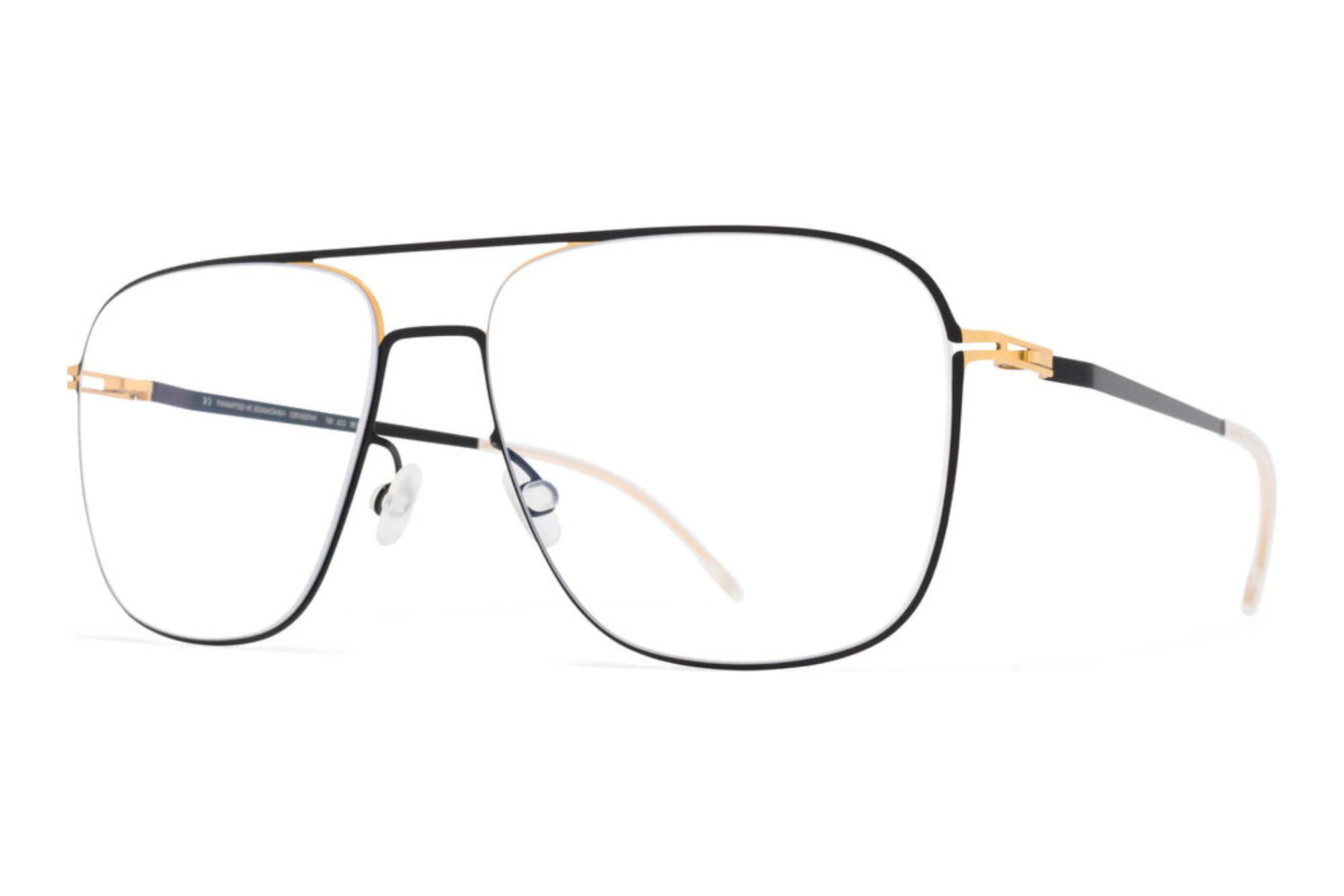 MYKITA   STEEN RX 167 Gold/Jet Black