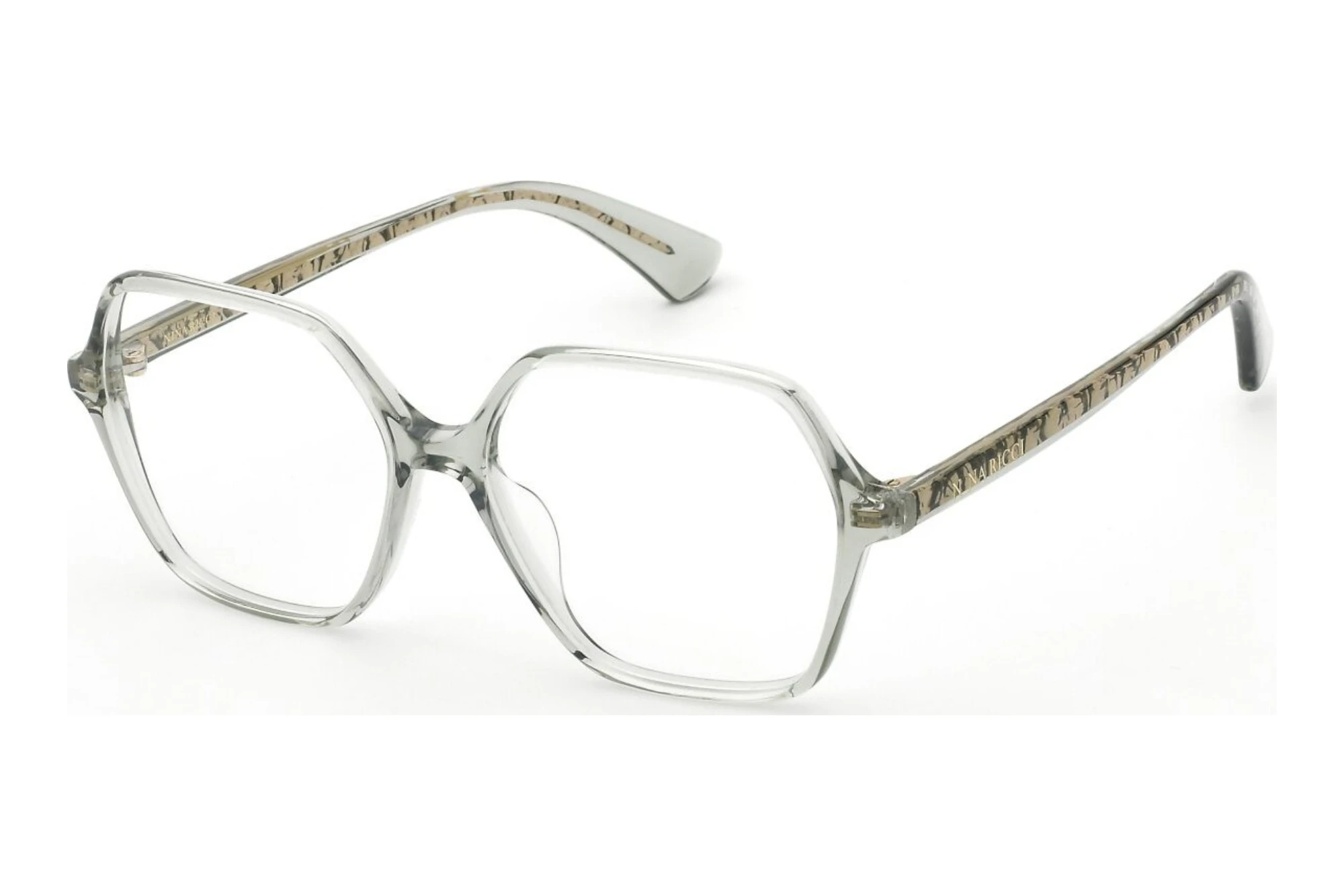 Nina Ricci   VNR444 09RM SHINY GREY/GREEN