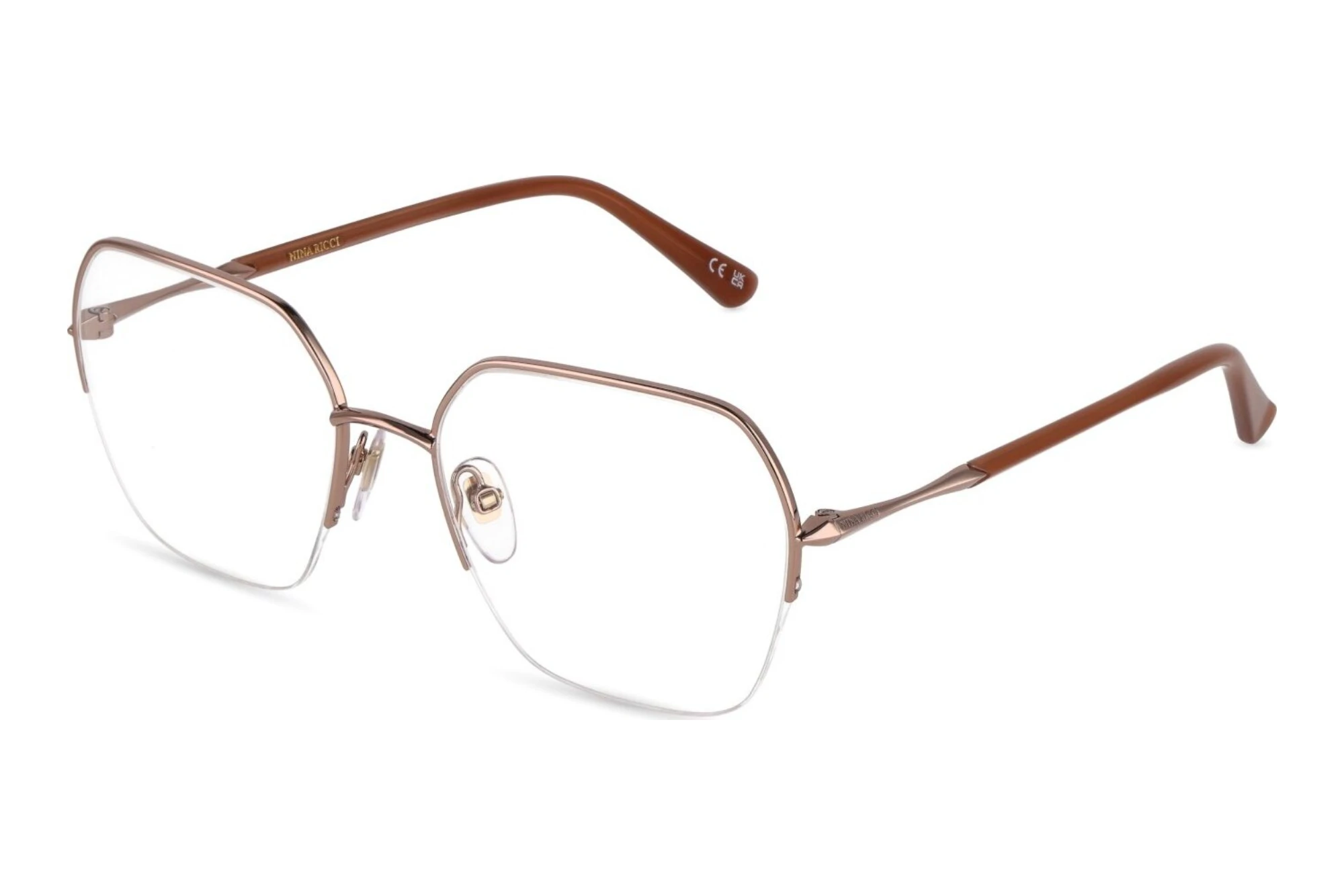 Nina Ricci   VNR506 0A39 SHINY RED GOLD