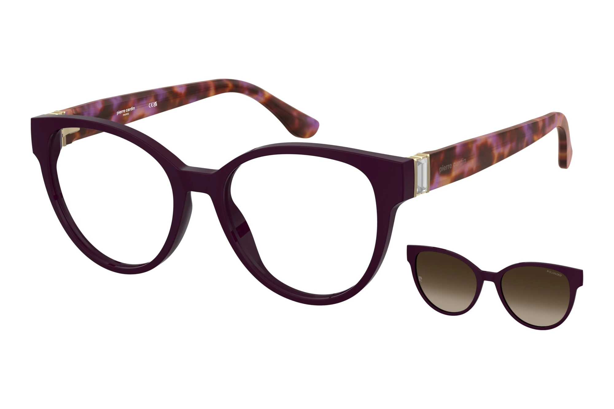 Pierre Cardin   P.C. 8538/C HKZ VIOLET HAVANA