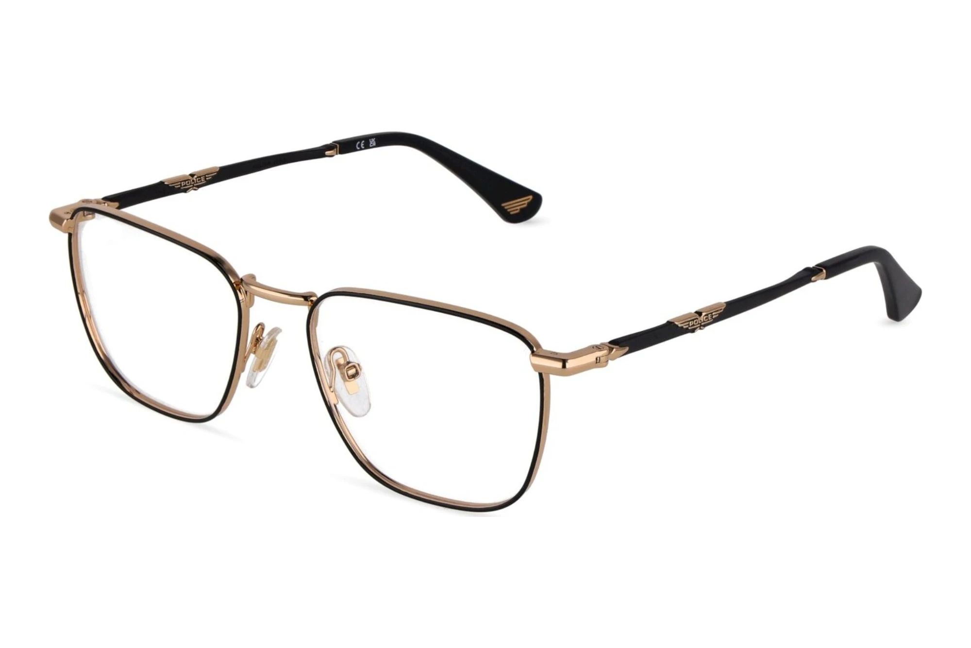 Police   VPLU62 0302 ROSE GOLD WITH SEMI MATT BLACK PARTS