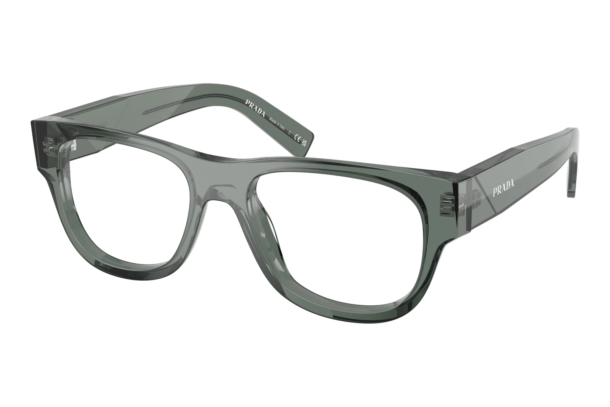 Prada   PR D08VU 21J1O1 Transparent Grey