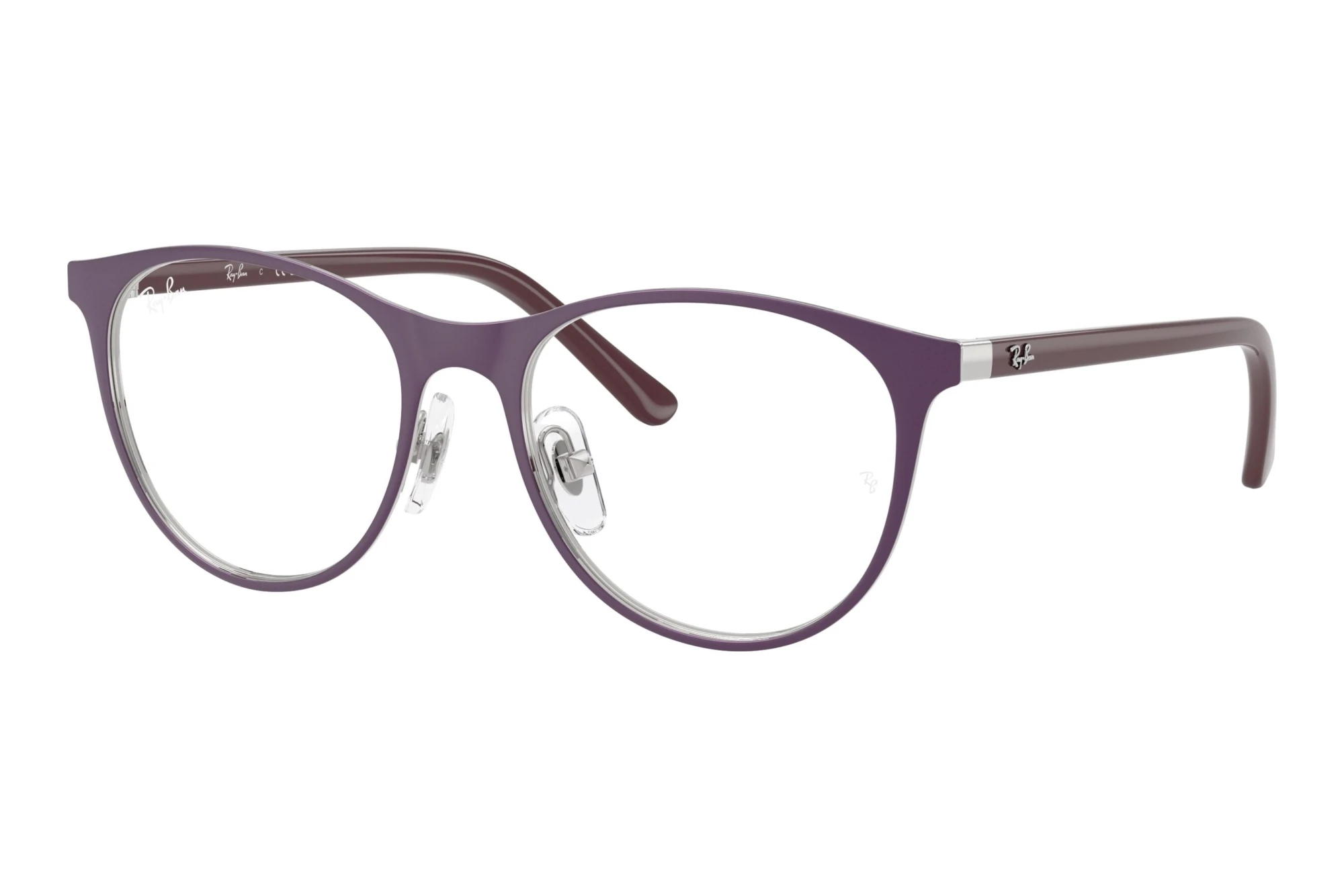 Ray-Ban Kids   RY9552V 4098 Matte Violet On Silver
