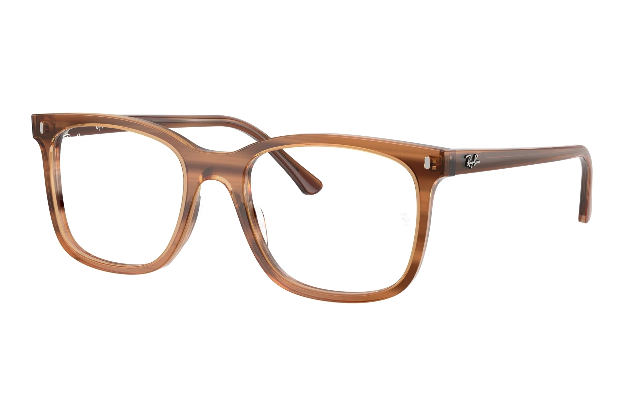 Ray-Ban   RX5446 8455 Striped Brown