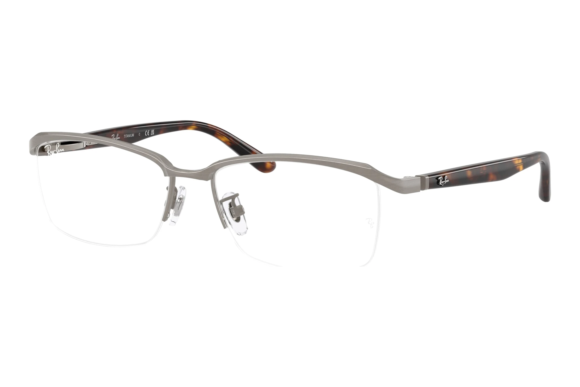 Ray-Ban   RX8779D 1252 Brushed Gunmetal