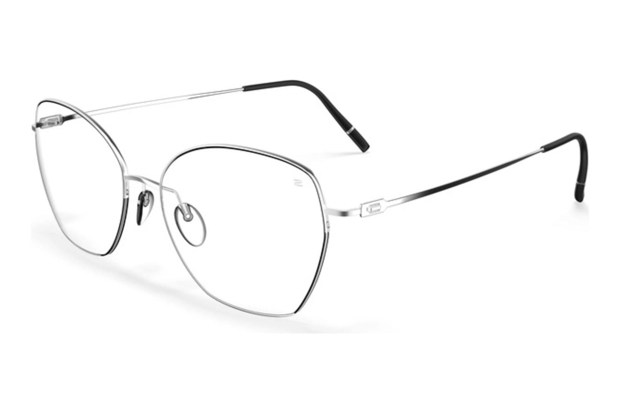 Silhouette   4574 7002 Clear Rhodium