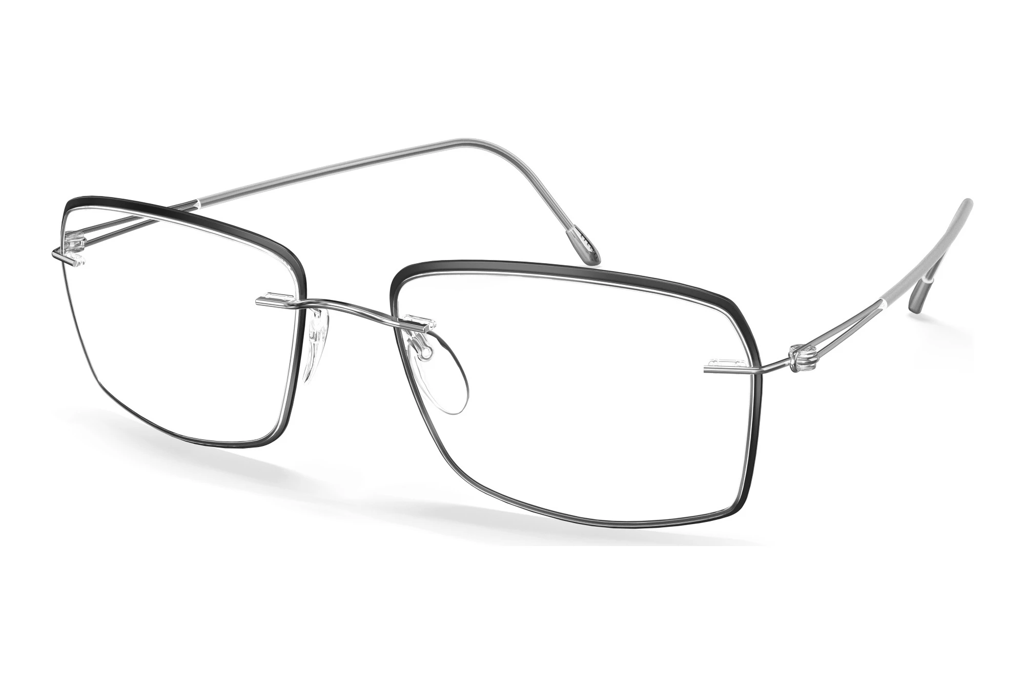 Silhouette   5566-JH 7000 Rhodium / Black