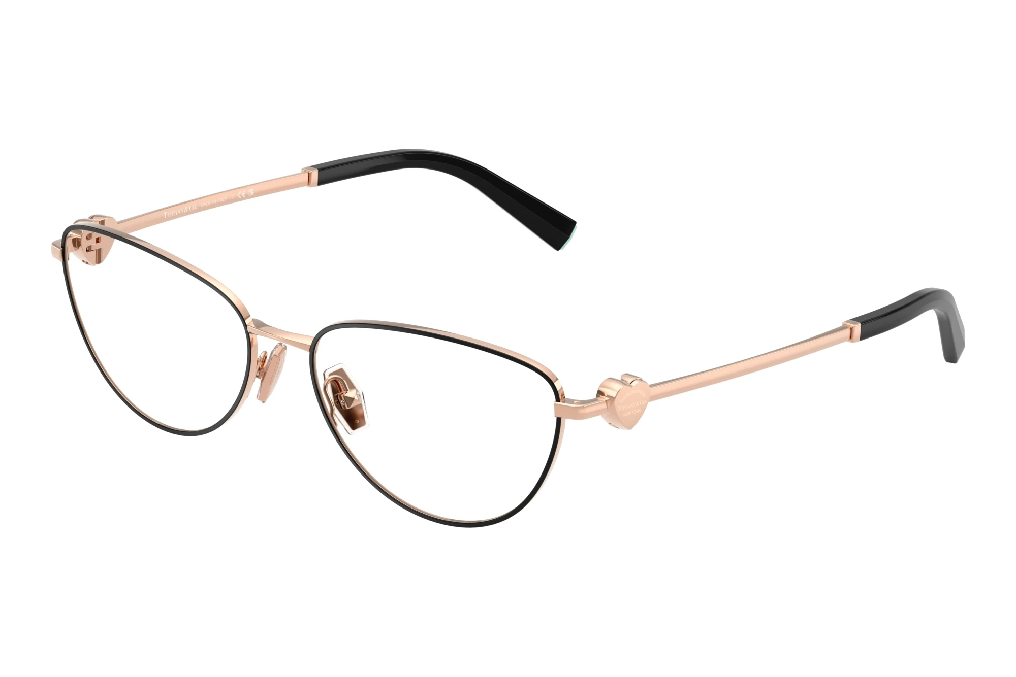 Tiffany   TF1164B 6105 Black On Rose Gold