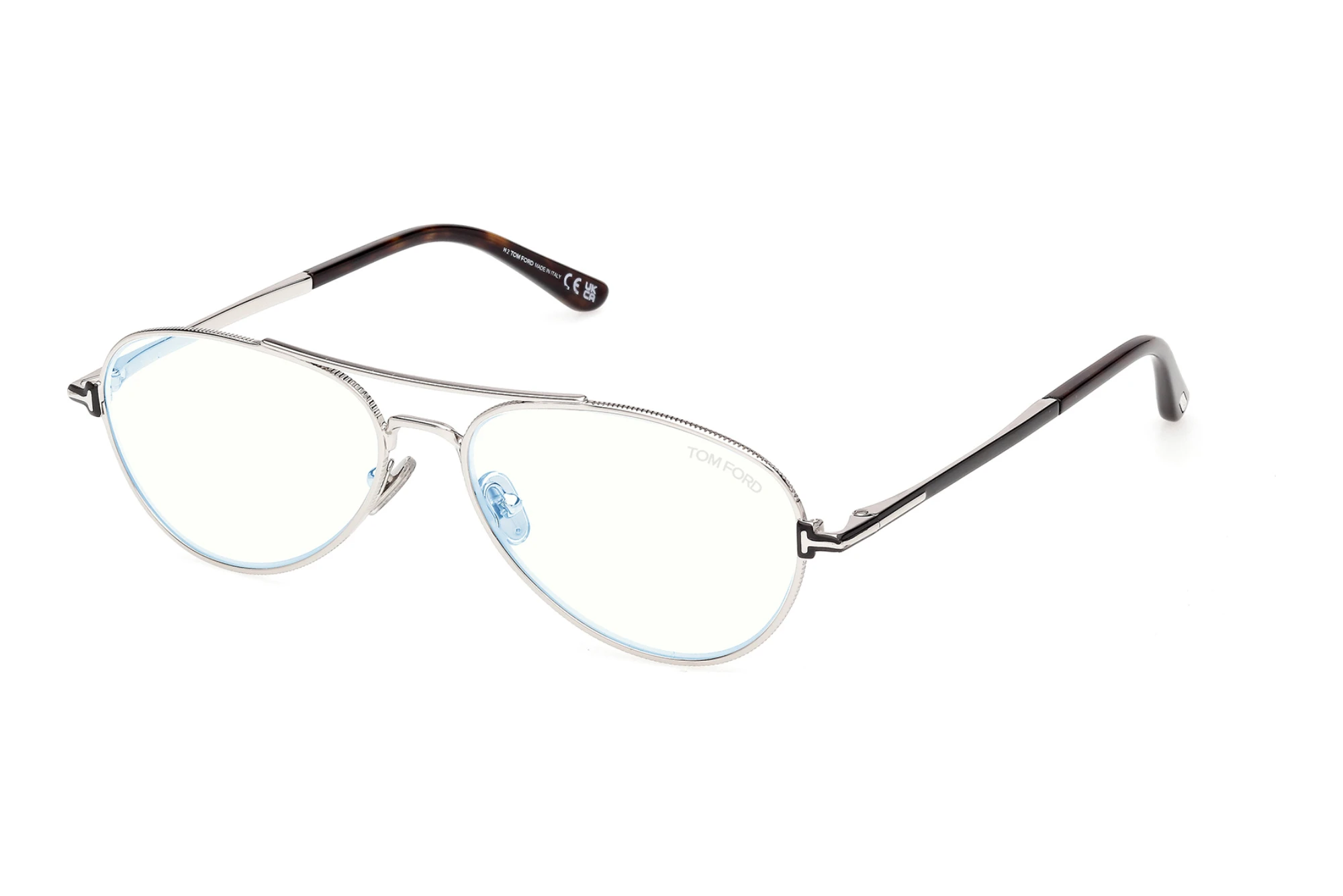 Tom Ford   FT6128-B 016 Glänzend Palladium