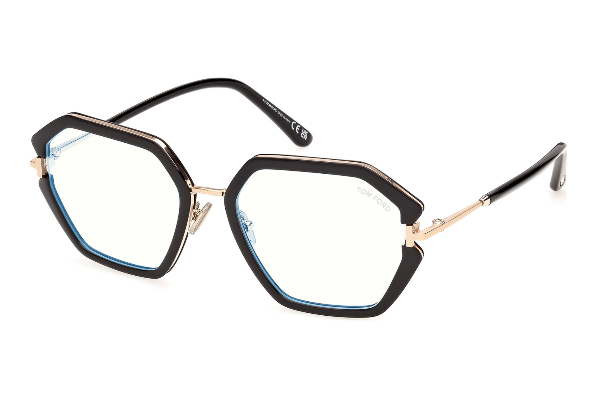 Tom Ford   FT6195-B 001 Glänzend Schwarz