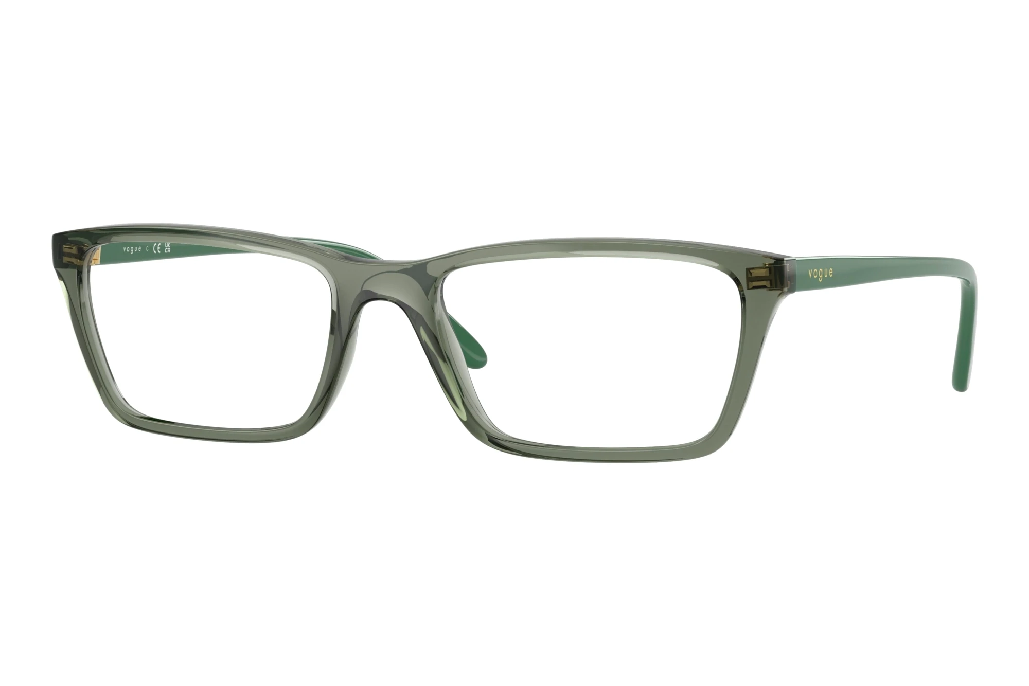 Vogue Eyewear   VO5667 3086 Transparent Mallard Green