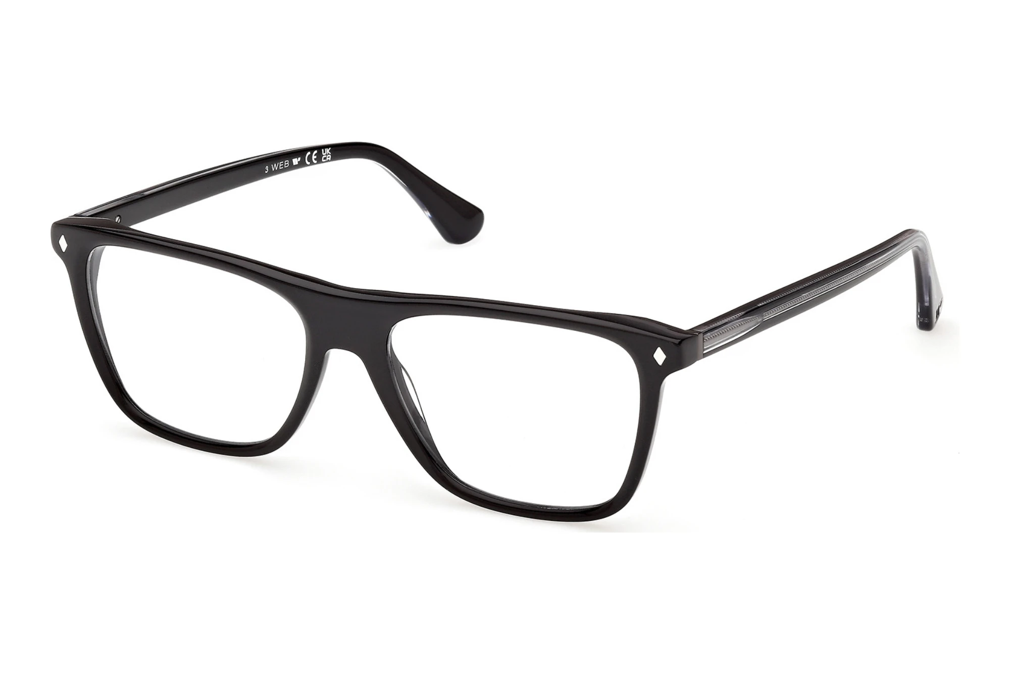 Web Eyewear   WE5475 005 Glänzend Schwarz
