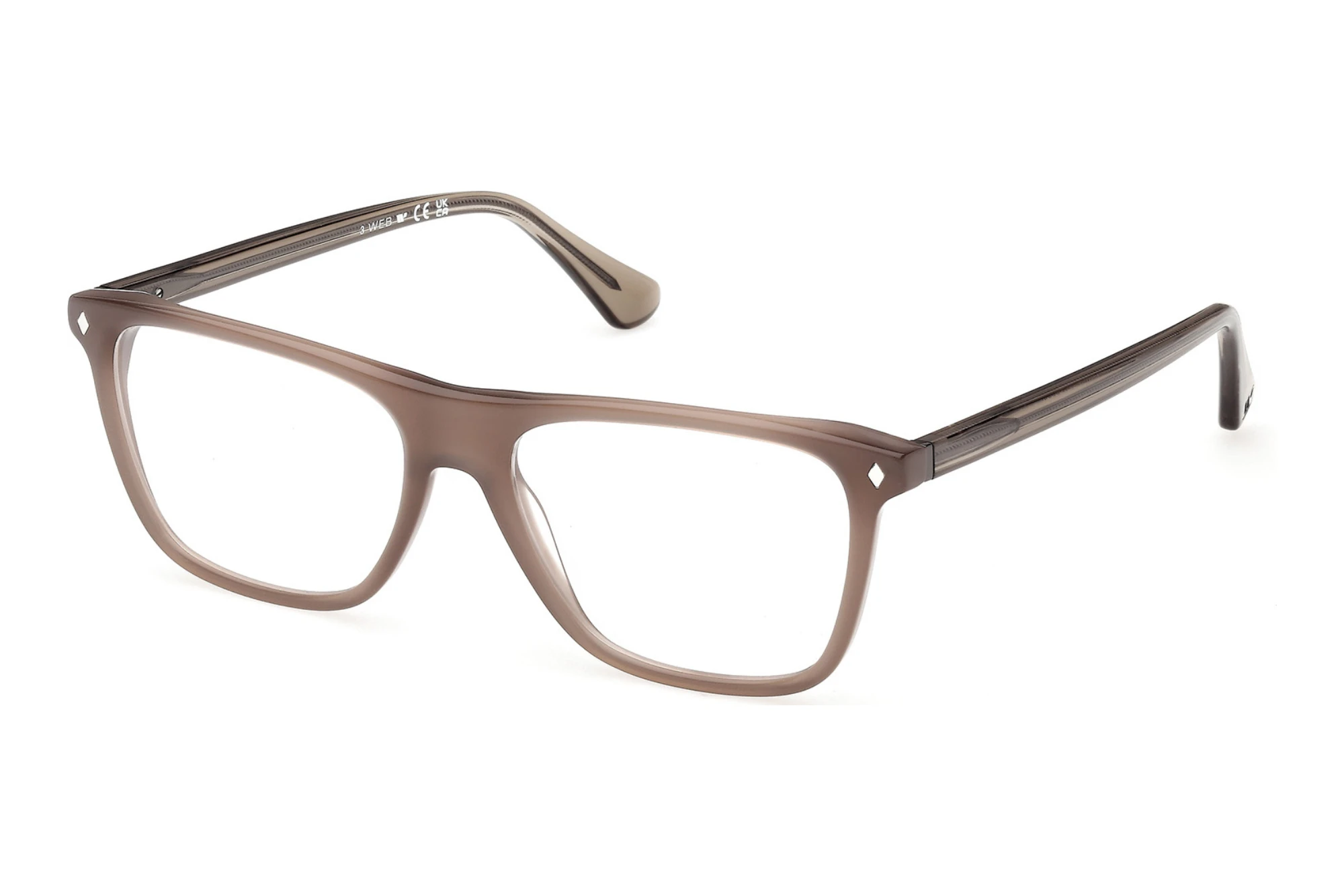 Web Eyewear   WE5475 048 Glänzend Hellbraun