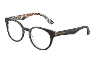 Dolce & Gabbana DG3361 3217 Havana On White Barrow