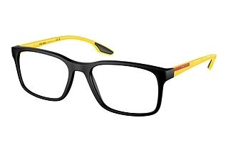 Prada Linea Rossa PS 01LV 08W1O1 Black Rubber