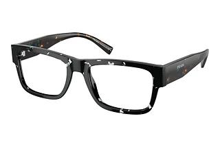 Prada PR 15YV 15S1O1 Black Crystal Tortoise