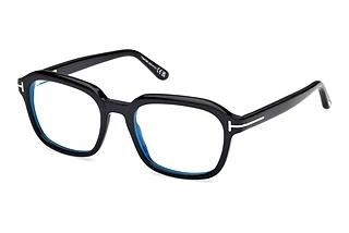 Tom Ford FT6060-B 001 Glänzend Schwarz