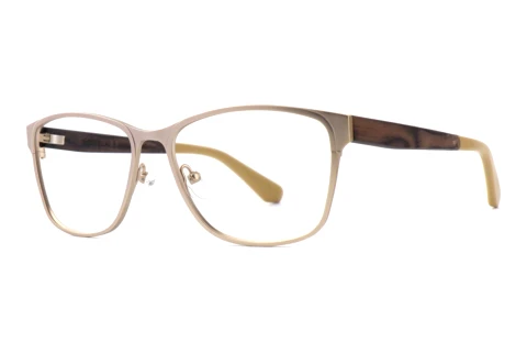 Designer briller Wood Fellas Wallenburg (10967 curled/gold matte)