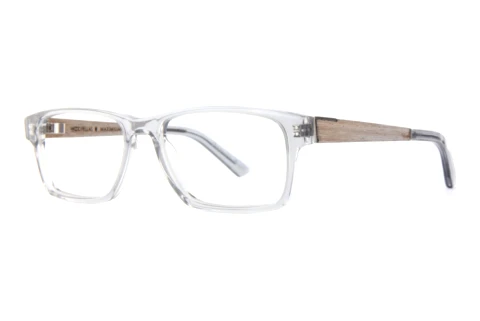 Designer briller Wood Fellas Maximilian Premium (10999 chalk oak/crystal grey)