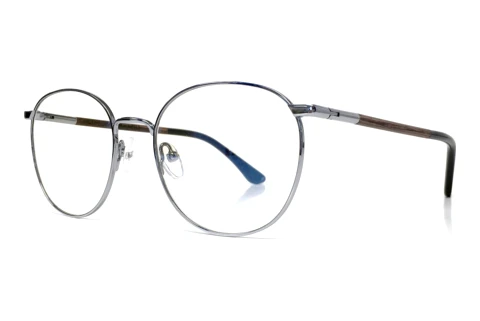 Designer briller Wood Fellas Braunfels (11010 macassar/silver)