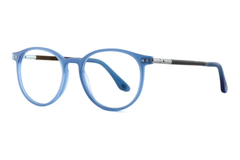 Designer briller Wood Fellas Point (11037 black oak/crystal blue)