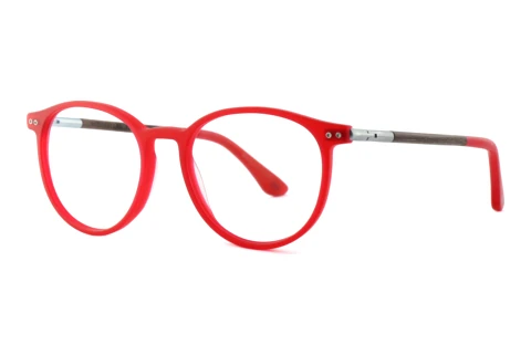 Designer briller Wood Fellas Point (11037 curled/red)