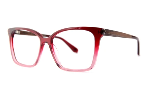 Designer briller Wood Fellas Curve (11042 curled/red)