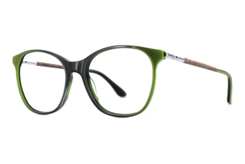 Designer briller Wood Fellas LUME (11078 curled/green)