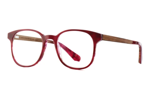 Designer briller Wood Fellas GLOW (11079 macassar/burgundy)