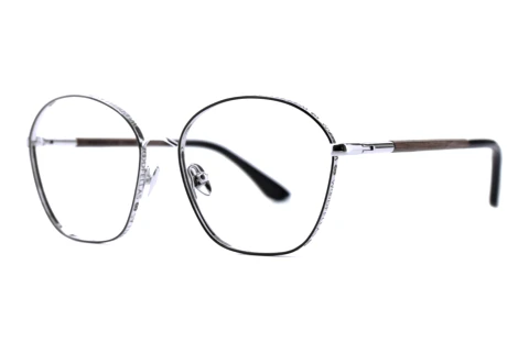 Designer briller Wood Fellas TWIST (11088 black oak/silver/black)