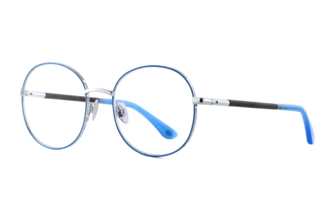 Designer briller Wood Fellas LOOP (11089 black oak/silver/blue)