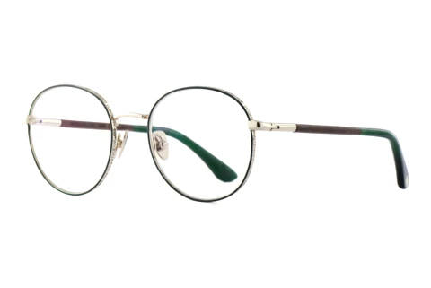 Designer briller Wood Fellas WIPE (11090 curled/gold/green)
