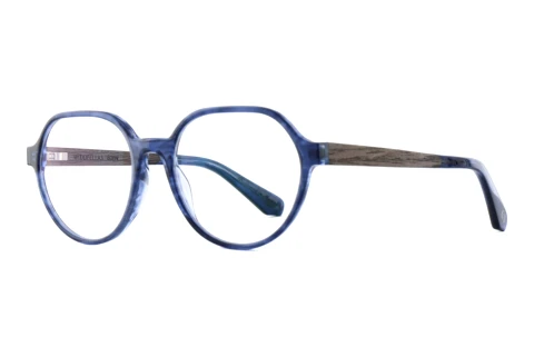 Designer briller Wood Fellas EDEN (11113 black oak/blue)