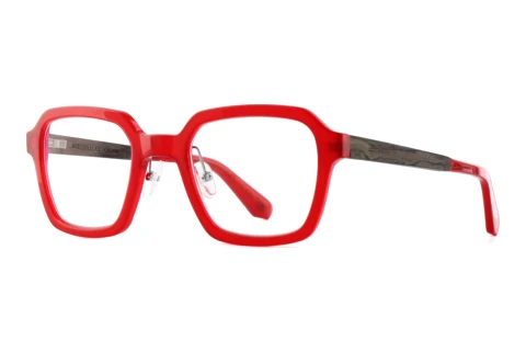Designer briller Wood Fellas CALIMA (11114 black oak/red)