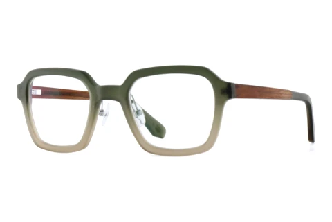 Designer briller Wood Fellas CALIMA (11114 macassar/green)