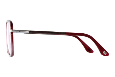 Designer briller Wood Fellas SERENO (11129 curled/red/silver)