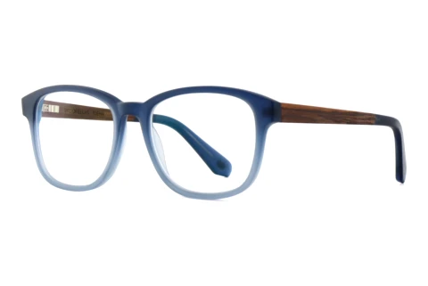 Designer briller Wood Fellas FOEHN (11131 macassar/blue)